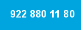 922 880 11 80
